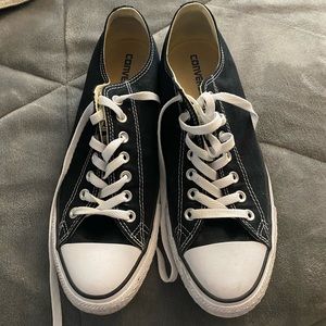 Black Converse Men size 10